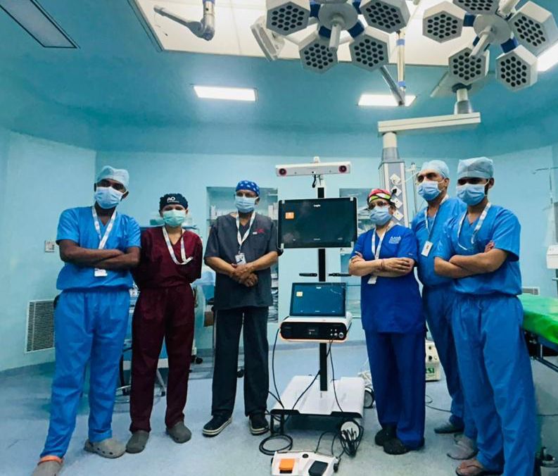CORI ROBOT IN ORTHOCARE HOSPITAL